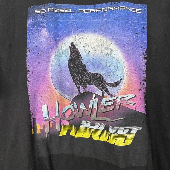 Vaporwave Howler Turbo men’s tshirt size xl - Picture 2 of 5